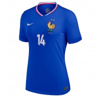 France Adrien Rabiot #14 Replica Home Shirt Ladies Euro 2024 Short Sleeve